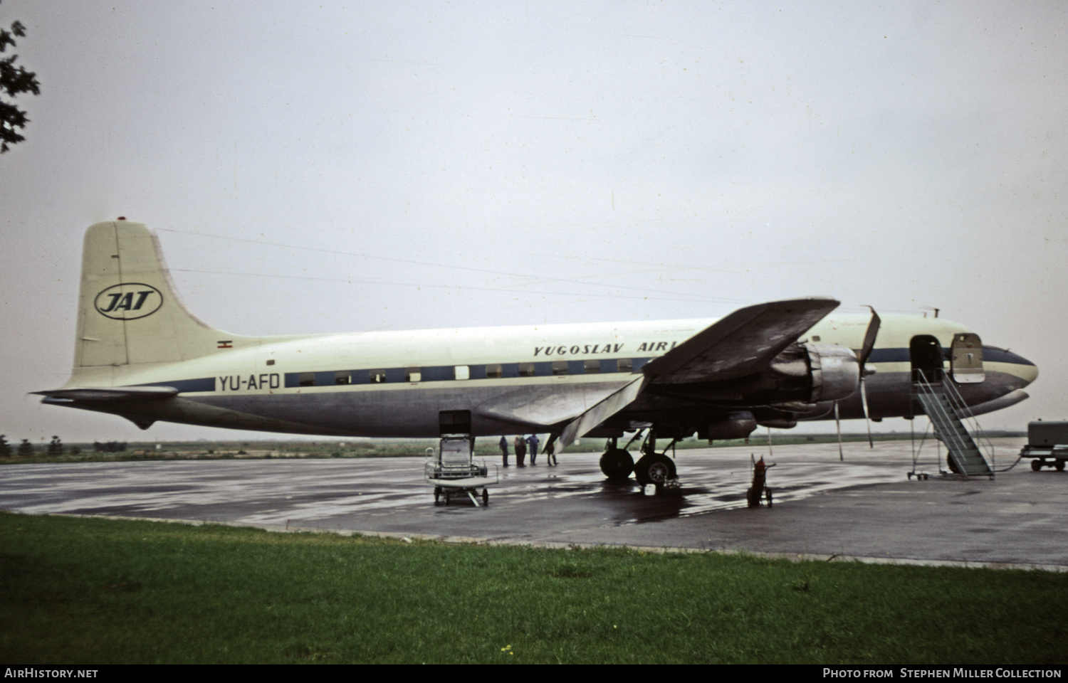Aircraft Photo of YU-AFD | Douglas DC-6B | JAT Yugoslav Airlines - Jugoslovenski Aerotransport | AirHistory.net #280824