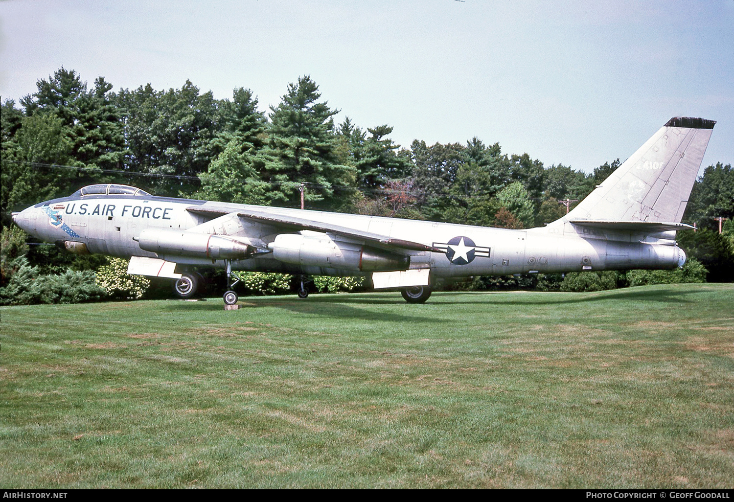 Aircraft Photo of 52-410 | Boeing EB-47L Stratojet | USA - Air Force | AirHistory.net #280829