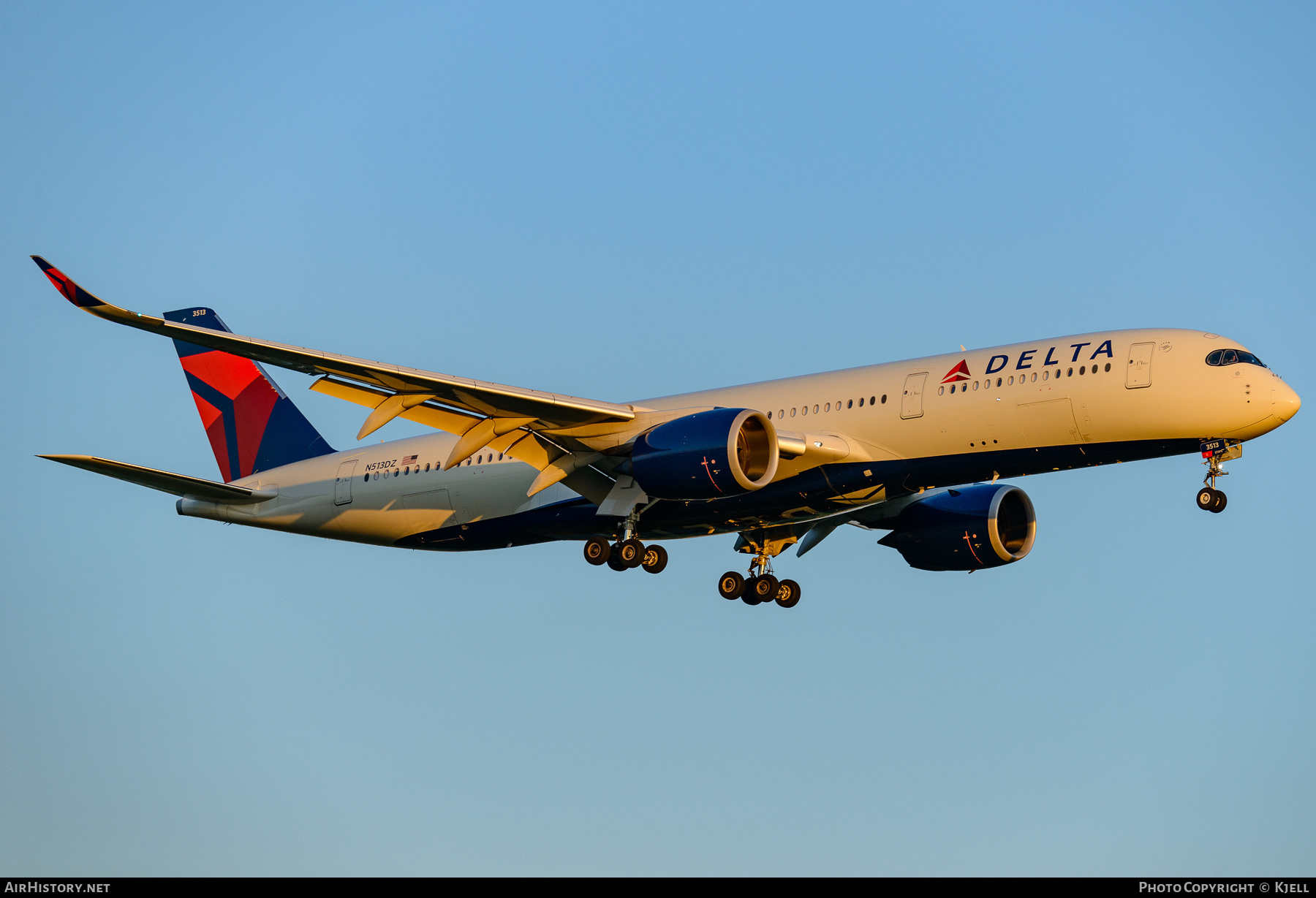Aircraft Photo of N513DZ | Airbus A350-941 | Delta Air Lines | AirHistory.net #280837