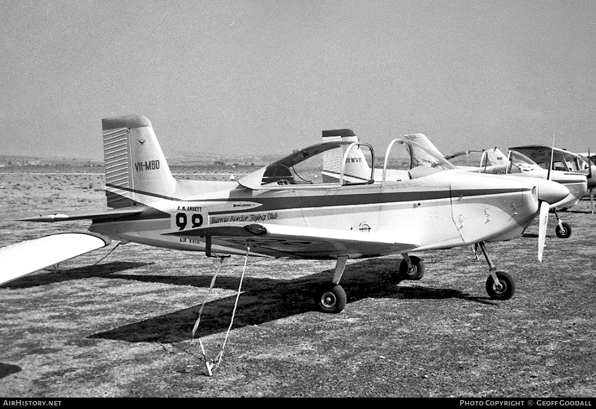 Aircraft Photo of VH-MBD | Victa Airtourer 115 | Murray Border Flying Club | AirHistory.net #280843