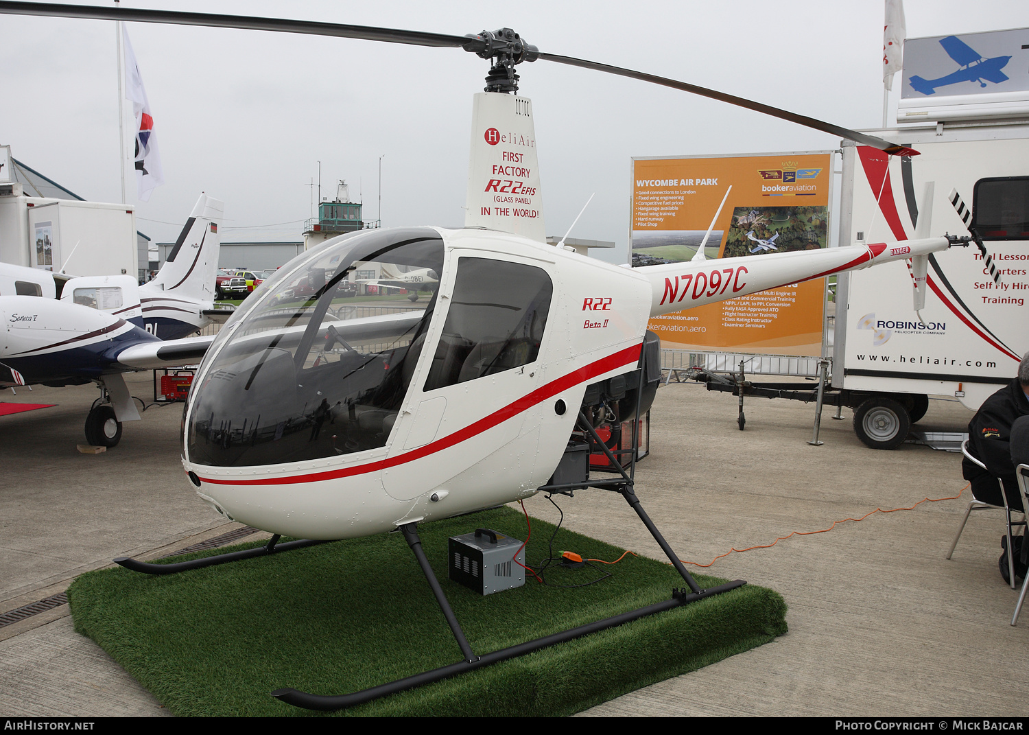 Aircraft Photo of N7097C | Robinson R-22 Beta | Heli Air | AirHistory.net #280847