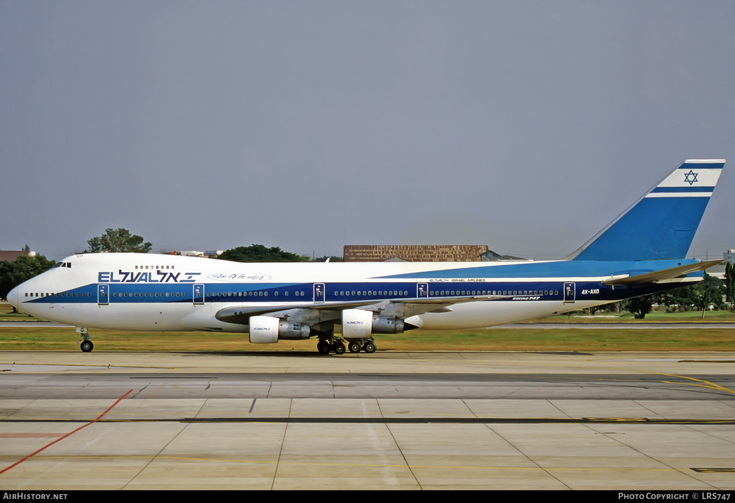 Aircraft Photo of 4X-AXQ | Boeing 747-238B | El Al Israel Airlines | AirHistory.net #280848