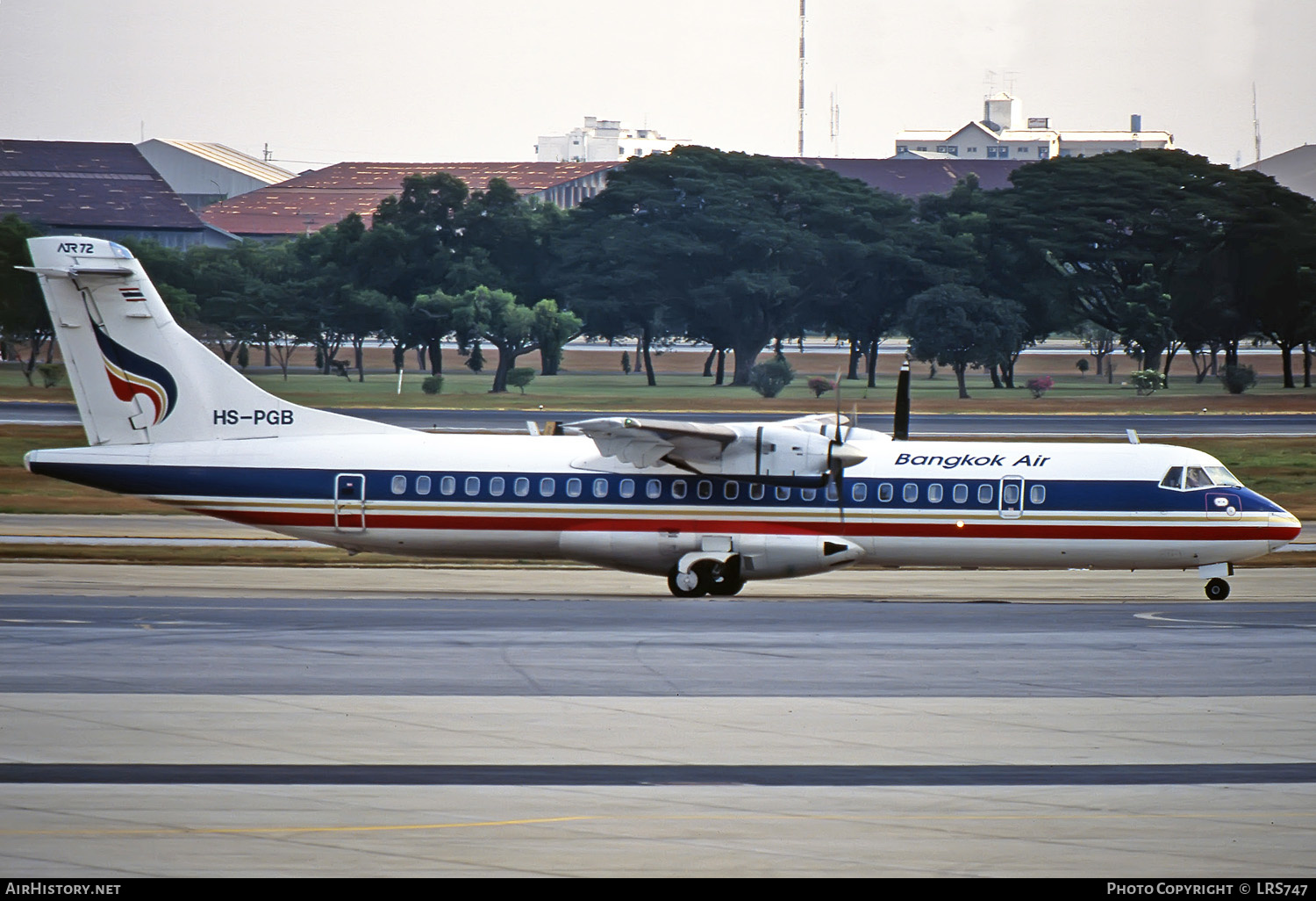 Aircraft Photo of HS-PGB | ATR ATR-72-202 | Bangkok Airways | AirHistory.net #280849
