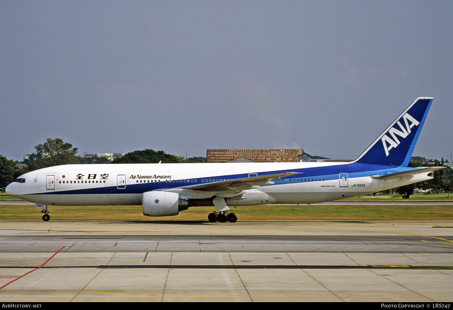 Aircraft Photo of JA702A | Boeing 777-281 | All Nippon Airways - ANA | AirHistory.net #280860