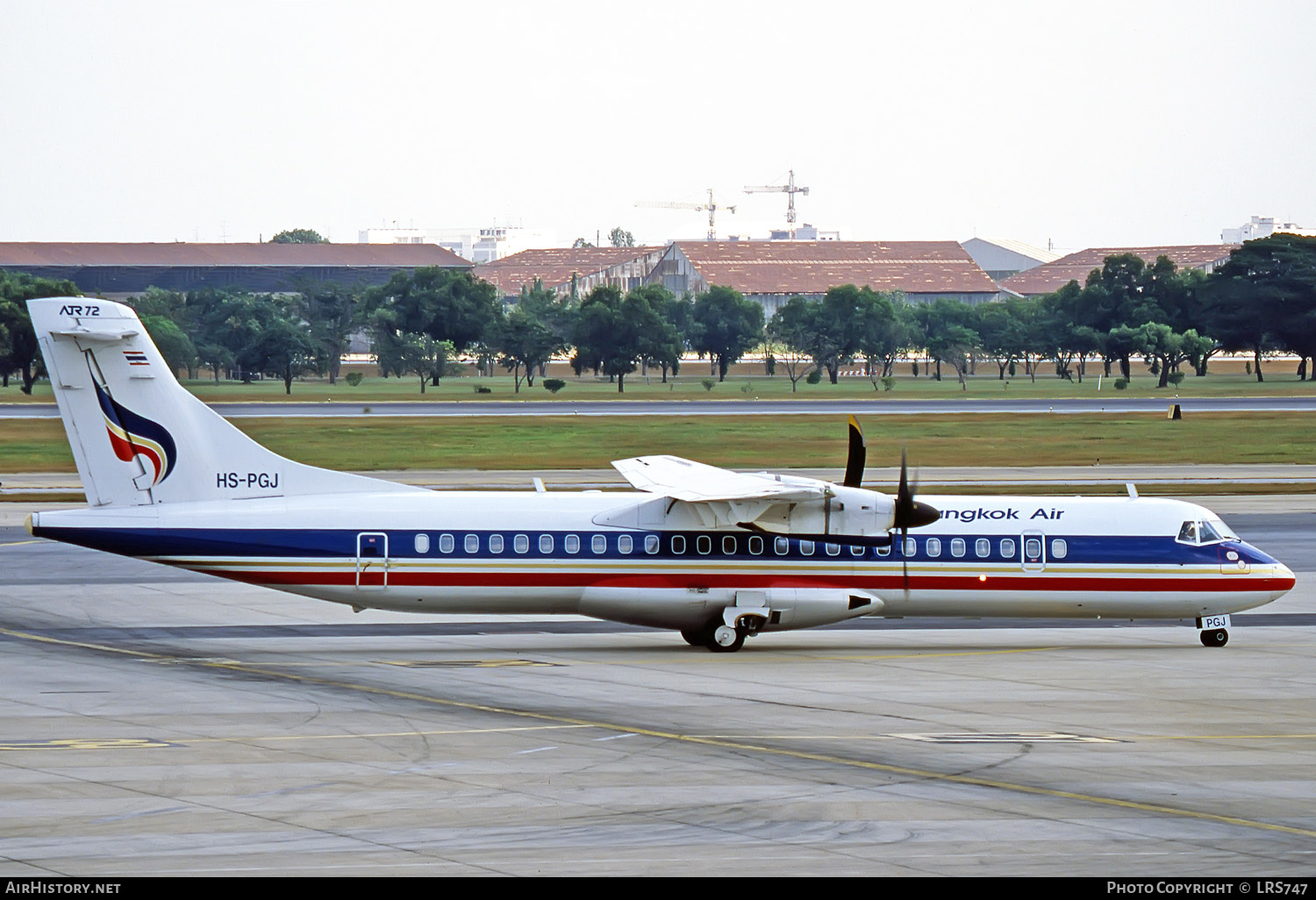 Aircraft Photo of HS-PGJ | ATR ATR-72-212 | Bangkok Airways | AirHistory.net #280863
