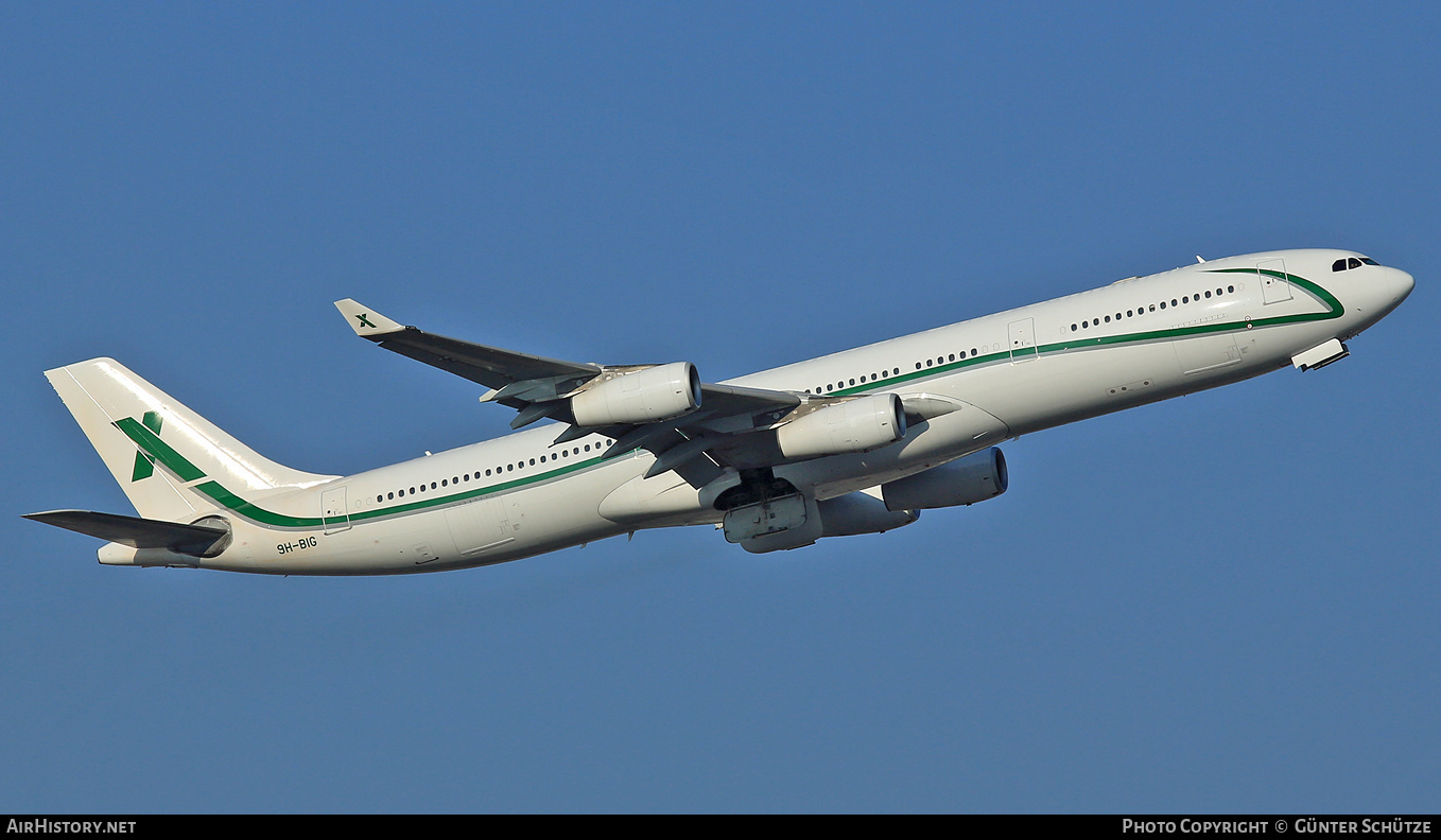 Aircraft Photo of 9H-BIG | Airbus A340-312 | AirX Charter | AirHistory.net #280864