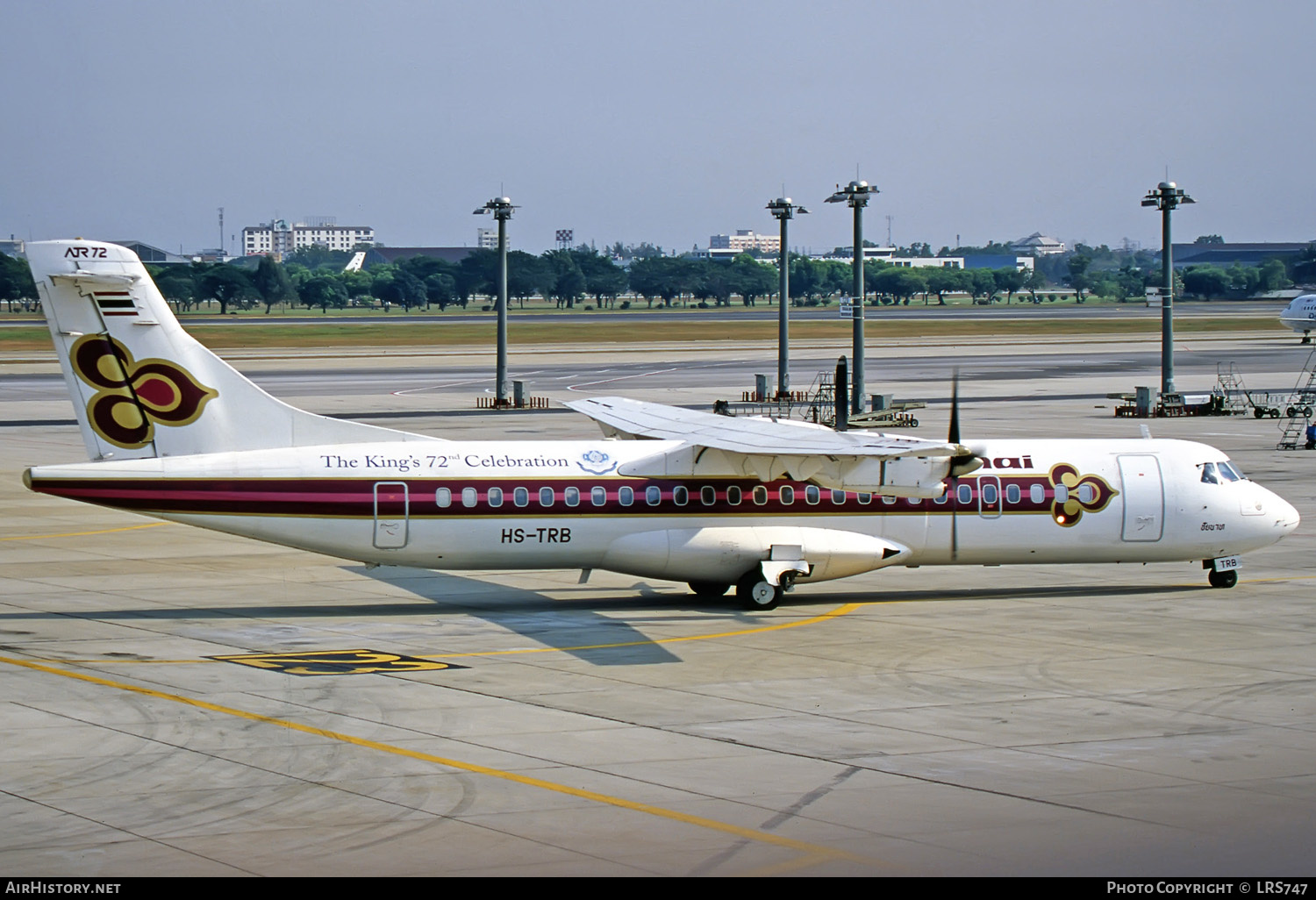 Aircraft Photo of HS-TRB | ATR ATR-72-201 | Thai Airways International | AirHistory.net #280866