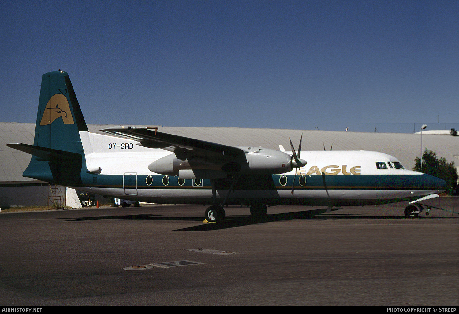 Aircraft Photo of OY-SRB | Fokker F27-600 Friendship | Eagle Canyon Airlines | AirHistory.net #280880