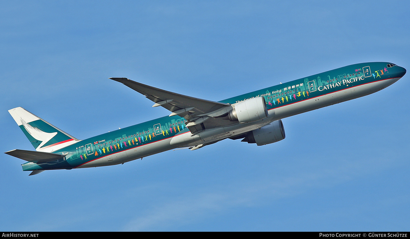 Aircraft Photo of B-KPB | Boeing 777-367/ER | Cathay Pacific Airways | AirHistory.net #280894