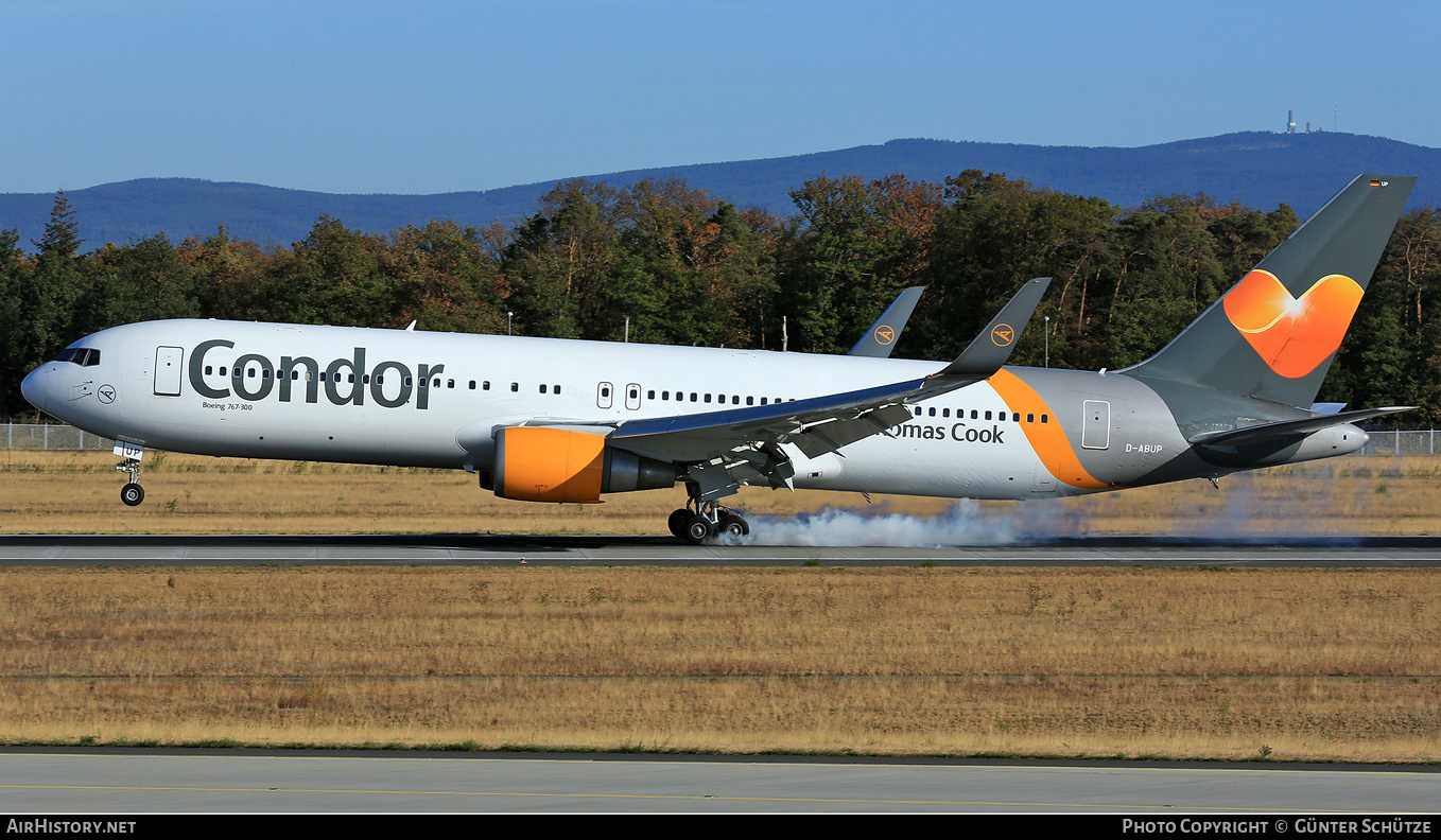 Aircraft Photo of D-ABUP | Boeing 767-3Q8/ER | Condor Flugdienst | AirHistory.net #280908