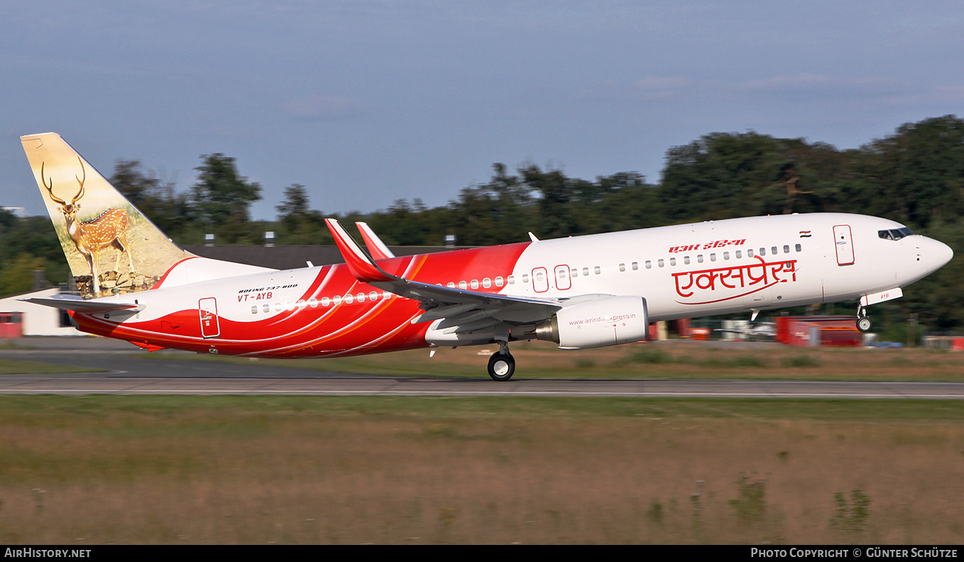 Aircraft Photo of VT-AYB | Boeing 737-8HG | Air India Express | AirHistory.net #280911