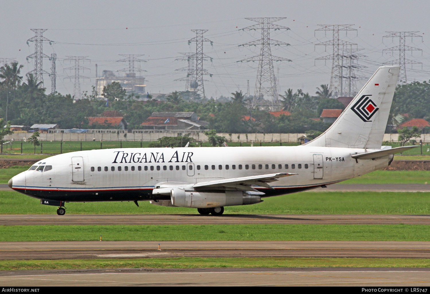 Aircraft Photo of PK-YSA | Boeing 737-228/Adv | Trigana Air | AirHistory.net #280914