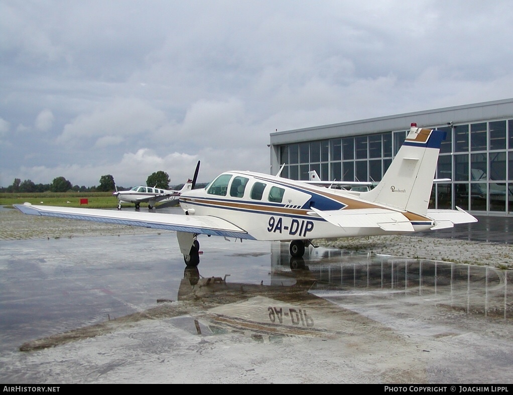 Aircraft Photo of 9A-DIP | Beech A36TC Bonanza | AirHistory.net #280917