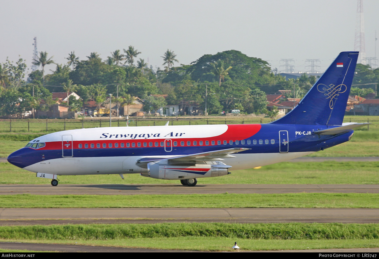 Aircraft Photo of PK-CJA | Boeing 737-284/Adv | Sriwijaya Air | AirHistory.net #280918