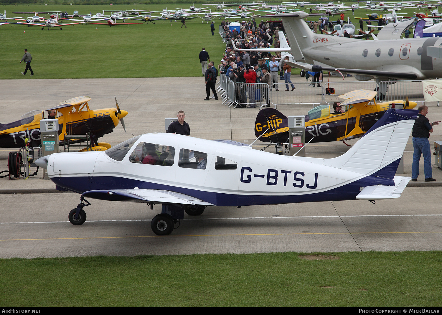 Aircraft Photo of G-BTSJ | Piper PA-28-161 Cherokee Warrior II | AirHistory.net #280922