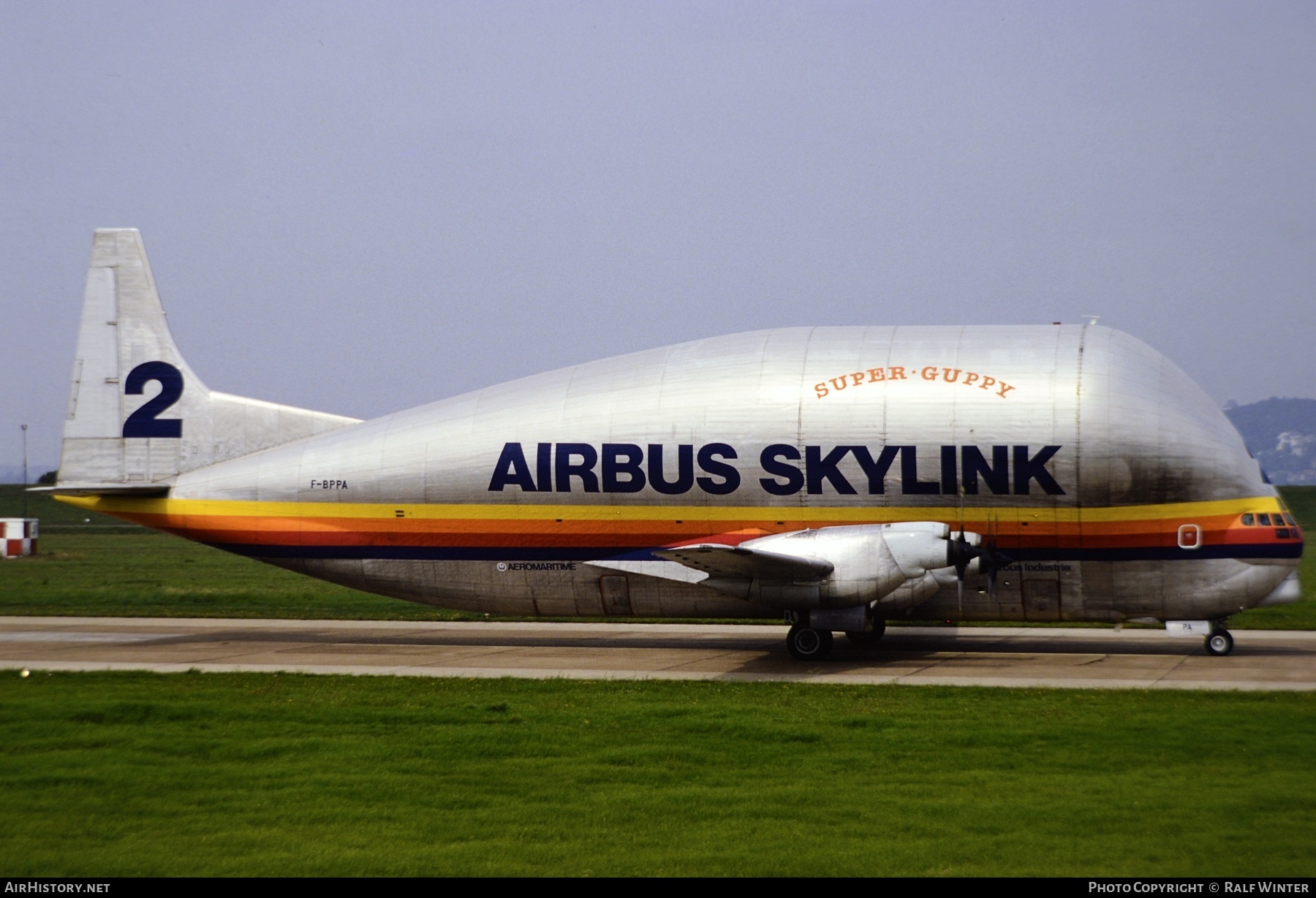 Aircraft Photo of F-BPPA | Aero Spacelines 377SGT Super Guppy Turbine | Airbus Skylink | AirHistory.net #280925