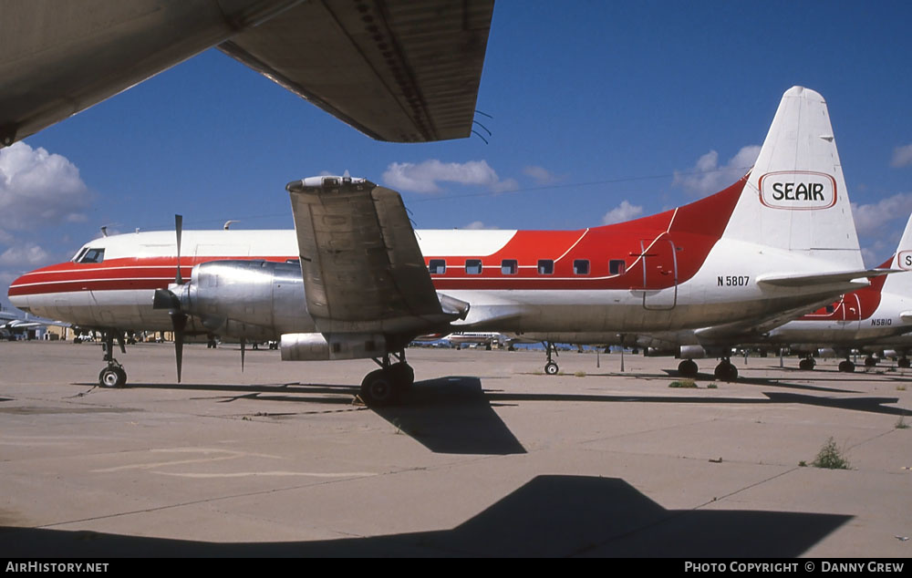Aircraft Photo of N5807 | Convair 580 | Seair Alaska Airlines | AirHistory.net #280938