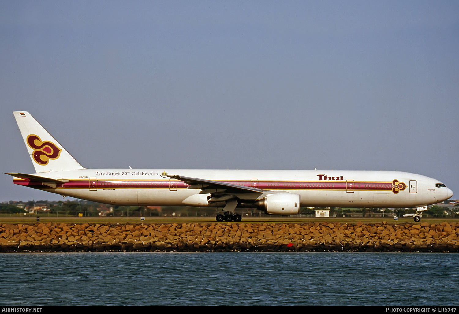 Aircraft Photo of HS-TKB | Boeing 777-3D7 | Thai Airways International | AirHistory.net #280948