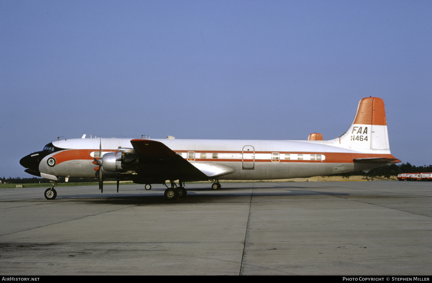 Aircraft Photo of N464 | Douglas DC-7 | FAA - Federal Aviation Administration | AirHistory.net #280961