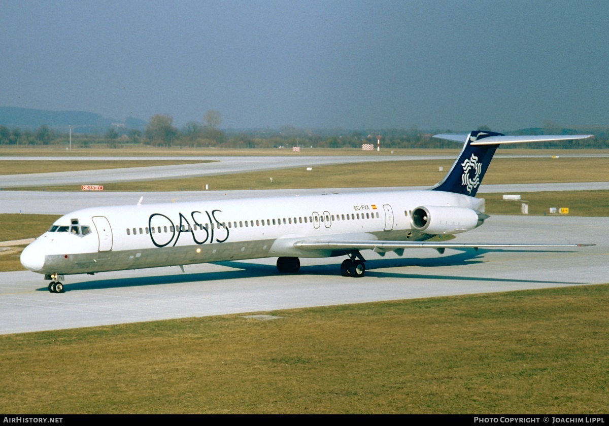 Aircraft Photo of EC-FVX | McDonnell Douglas MD-83 (DC-9-83) | Oasis International Airlines | AirHistory.net #280962