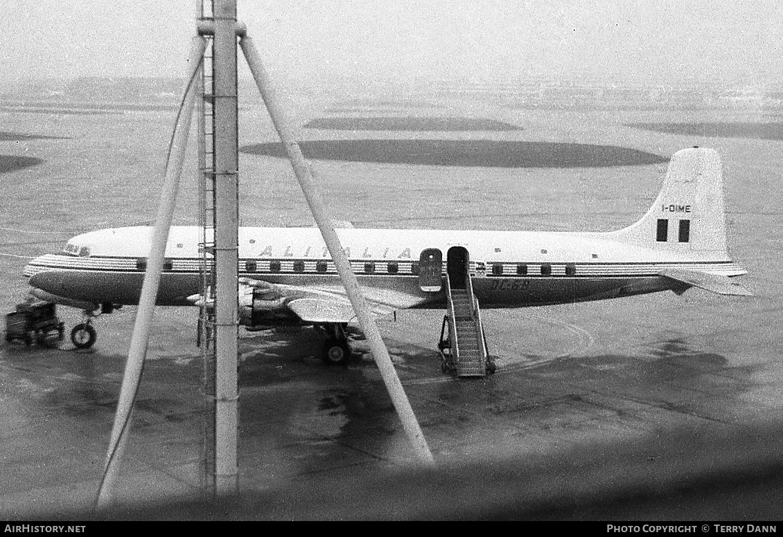 Aircraft Photo of I-DIME | Douglas DC-6B | Alitalia | AirHistory.net #280964