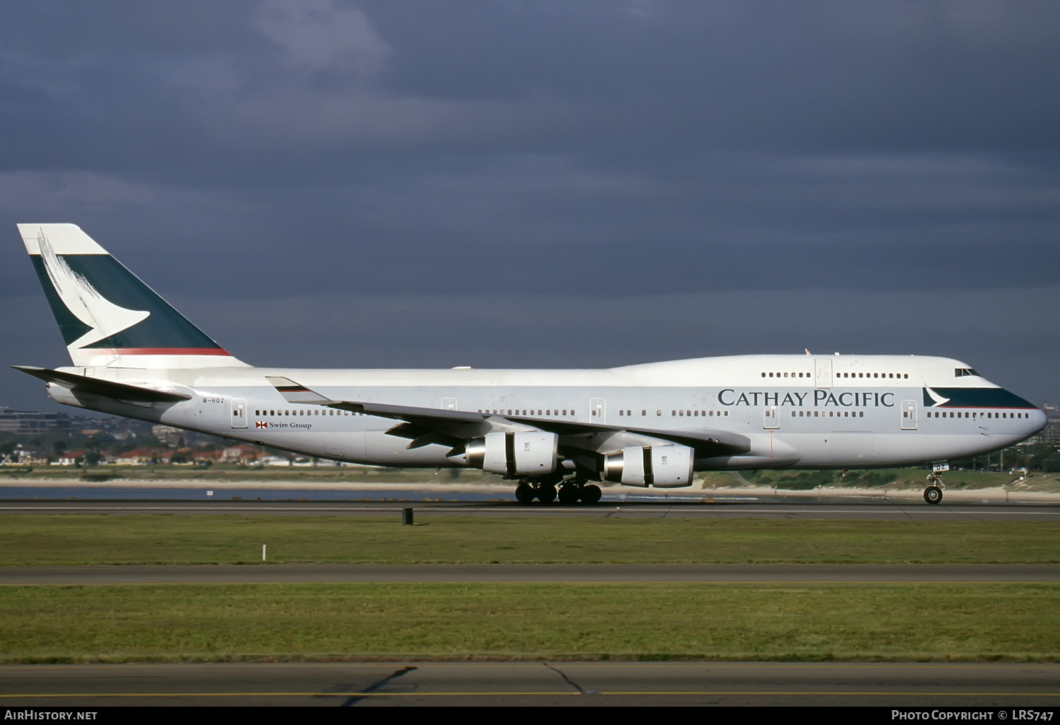 Aircraft Photo of B-HOZ | Boeing 747-467 | Cathay Pacific Airways | AirHistory.net #280966