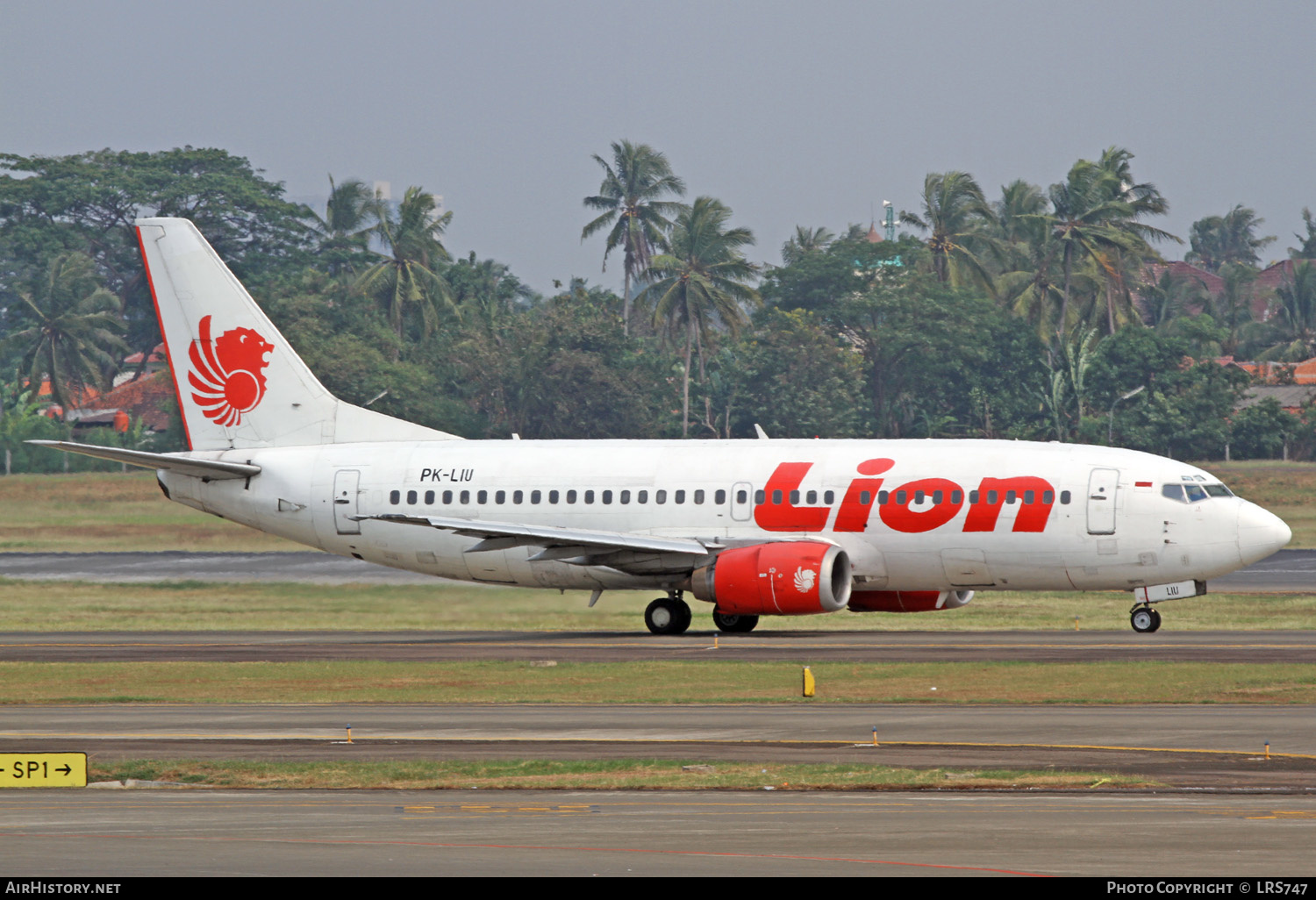 Aircraft Photo of PK-LIU | Boeing 737-3G7 | Lion Air | AirHistory.net #280967