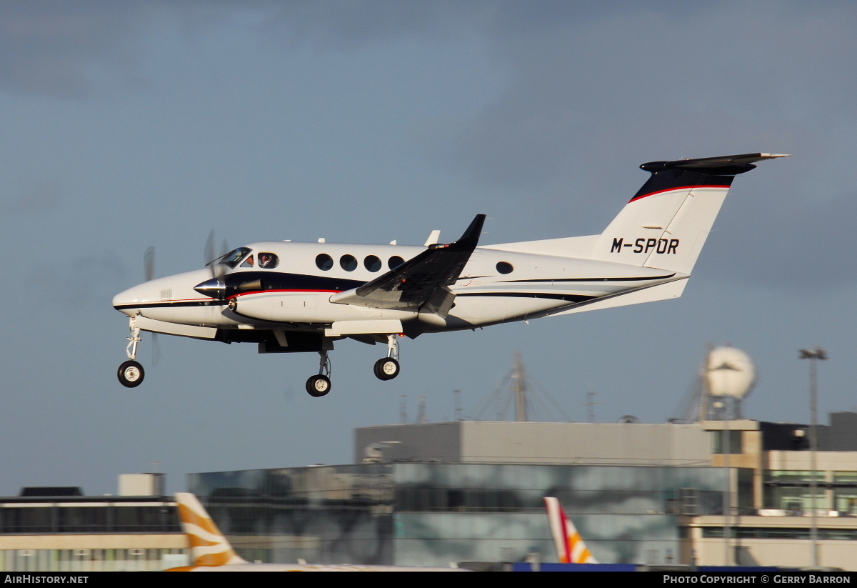 Aircraft Photo of M-SPOR | Raytheon B200 King Air | AirHistory.net #280990