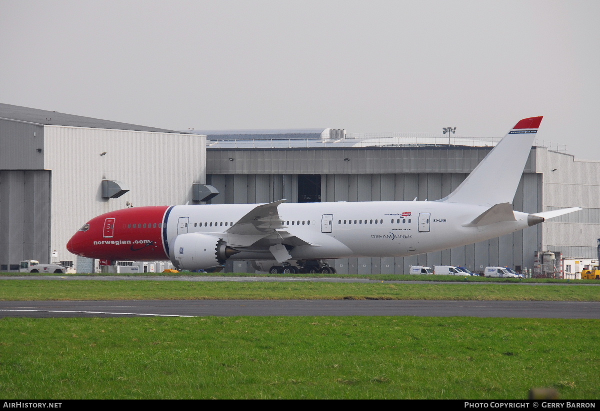 Aircraft Photo of EI-LNH | Boeing 787-8 Dreamliner | Norwegian | AirHistory.net #280992