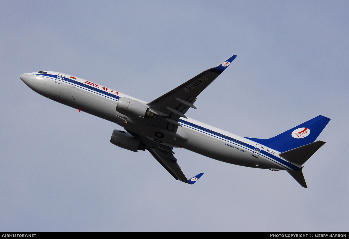 Aircraft Photo of D-ABBJ | Boeing 737-86Q | Belavia | AirHistory.net #280995
