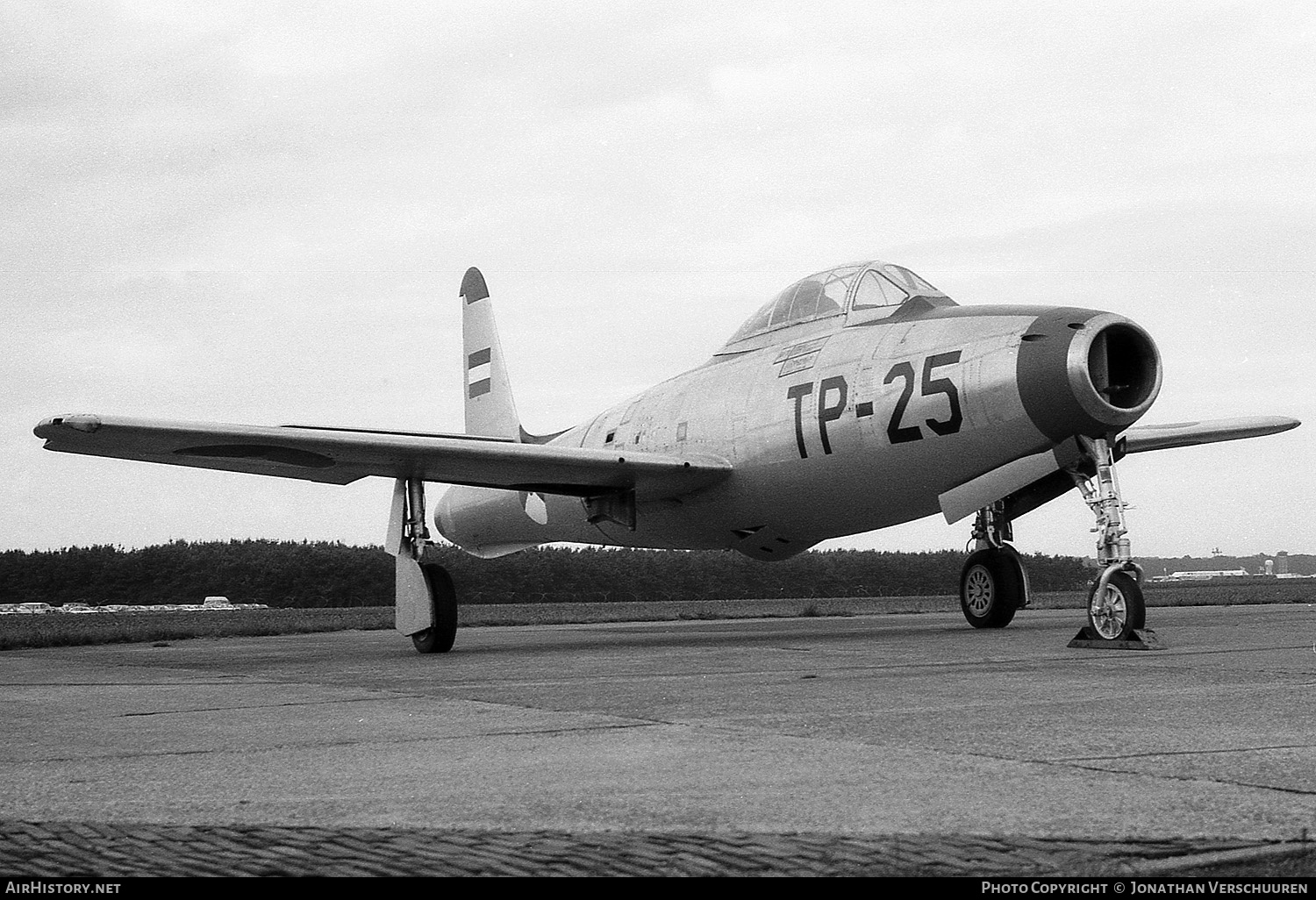 Aircraft Photo of K-6 | Republic F-84E Thunderjet | Netherlands - Air Force | AirHistory.net #281006