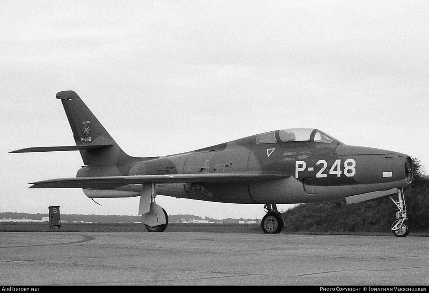 Aircraft Photo of P-248 | Republic F-84F Thunderstreak | Netherlands - Air Force | AirHistory.net #281007