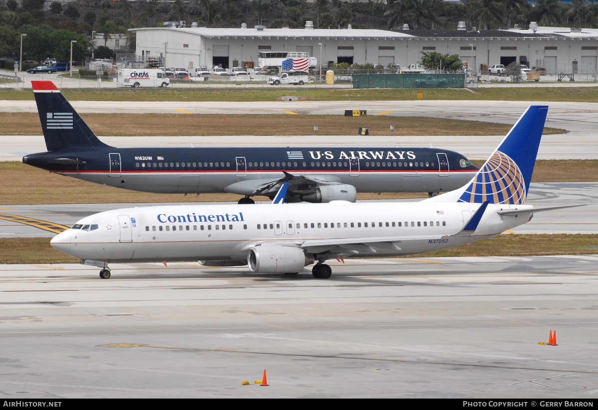 Aircraft Photo of N37252 | Boeing 737-824 | Continental Airlines | AirHistory.net #281025