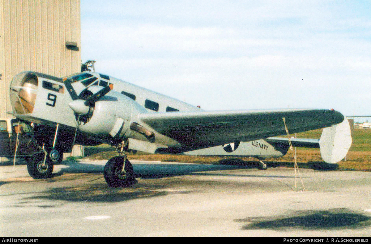 Aircraft Photo of N2880D | Beech SNB-1 Kansan | USA - Navy | AirHistory.net #281035