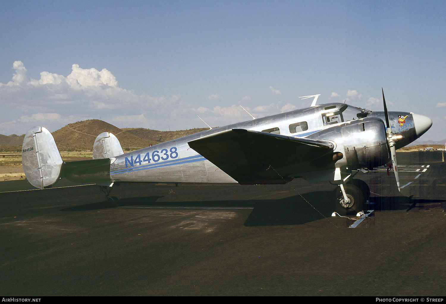 Aircraft Photo of N44638 | Beech D18S | AirHistory.net #281037