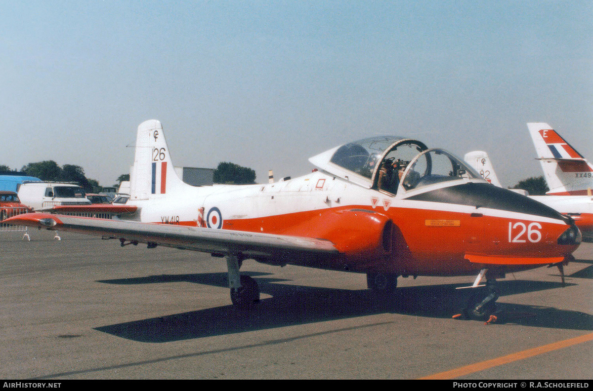 Aircraft Photo of XW418 | BAC 84 Jet Provost T5A | UK - Air Force | AirHistory.net #281044