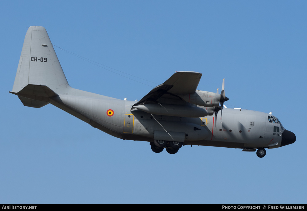 Aircraft Photo of CH-09 | Lockheed C-130H Hercules | Belgium - Air Force | AirHistory.net #281046