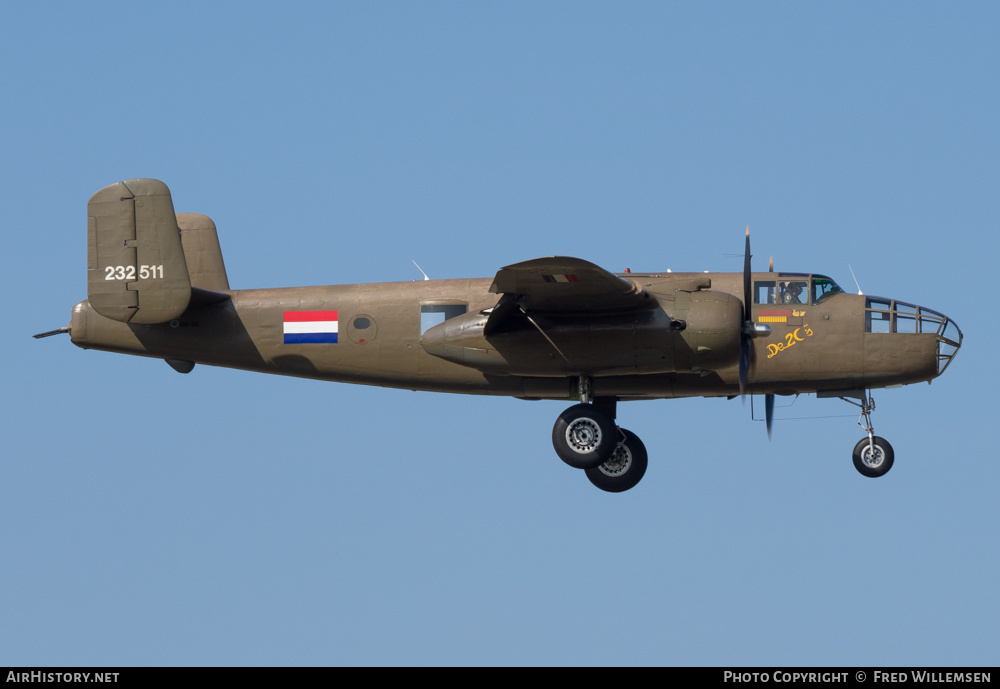 Aircraft Photo of PH-XXV / N5-149 | North American B-25N Mitchell | Koninklijke Luchtmacht Historische Vlucht | Netherlands East Indies - Air Force | AirHistory.net #281047
