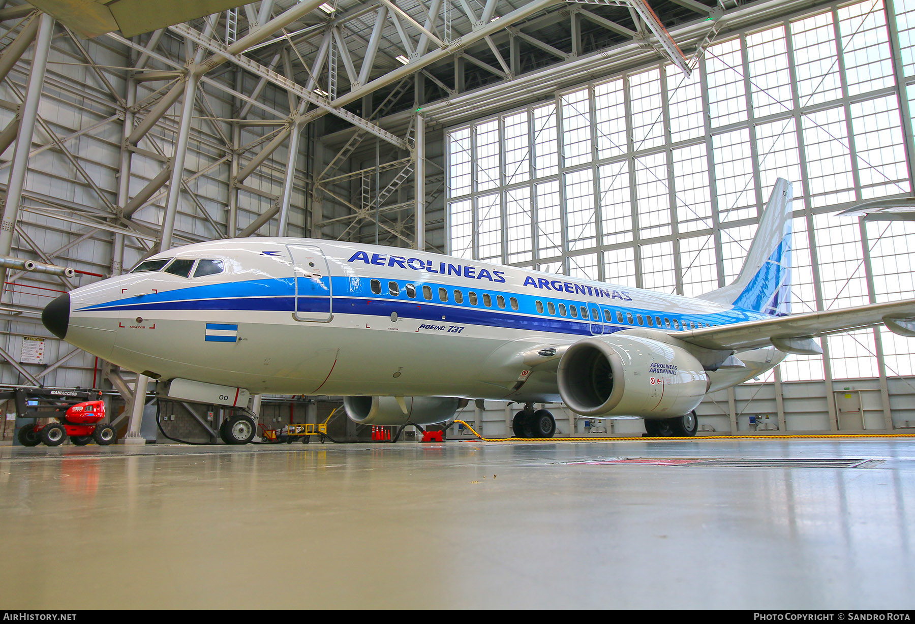 Aircraft Photo of LV-GOO | Boeing 737-7BD | Aerolíneas Argentinas | AirHistory.net #281064