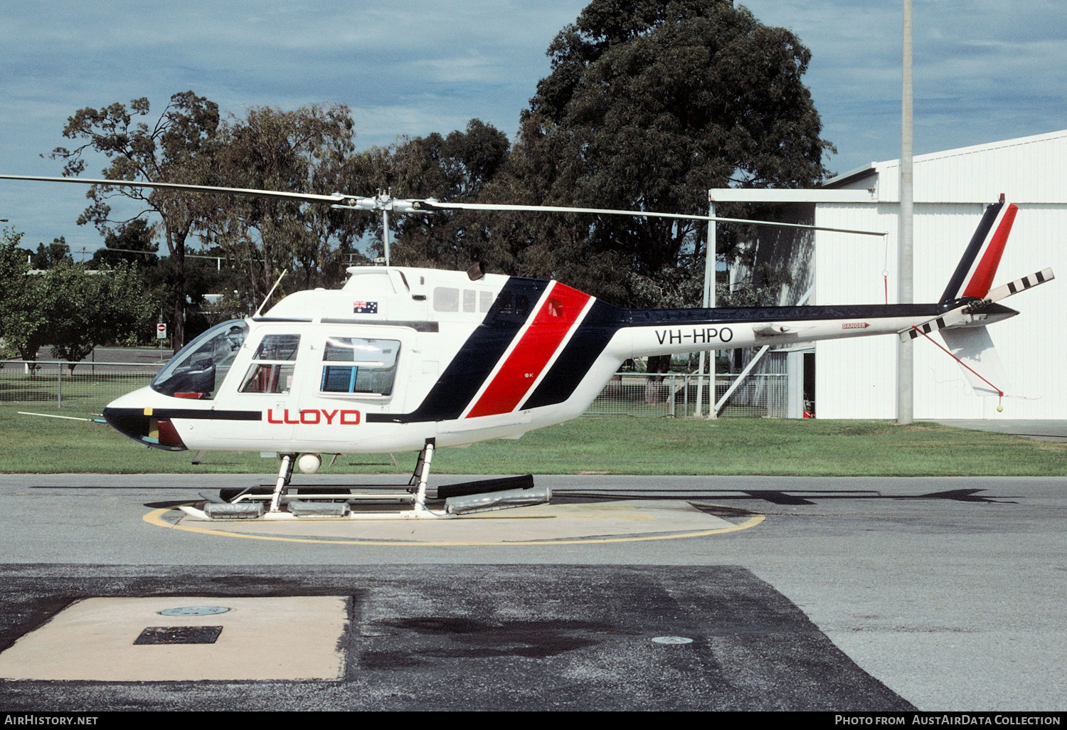 Aircraft Photo of VH-HPO | Bell 206B-3 JetRanger III | Lloyd Helicopters | AirHistory.net #281069