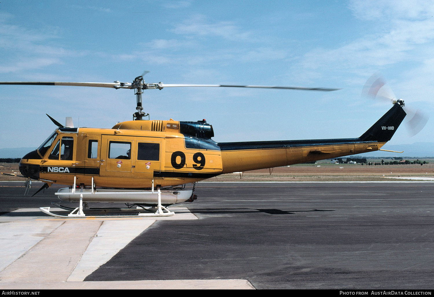 Aircraft Photo of VH-HHD | Bell 205A-1 | NSCA - National Safety Council of Australia | AirHistory.net #281077