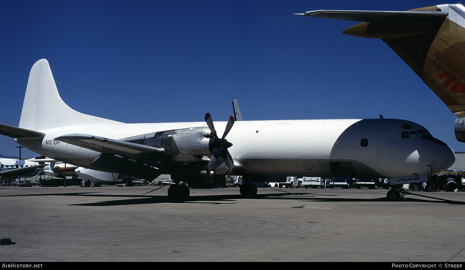 Aircraft Photo of N107DH | Lockheed L-188C(F) Electra | African Air | AirHistory.net #281079