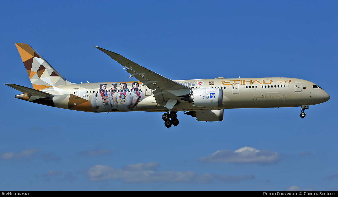 Aircraft Photo of A6-BLG | Boeing 787-9 Dreamliner | Etihad Airways | AirHistory.net #281092