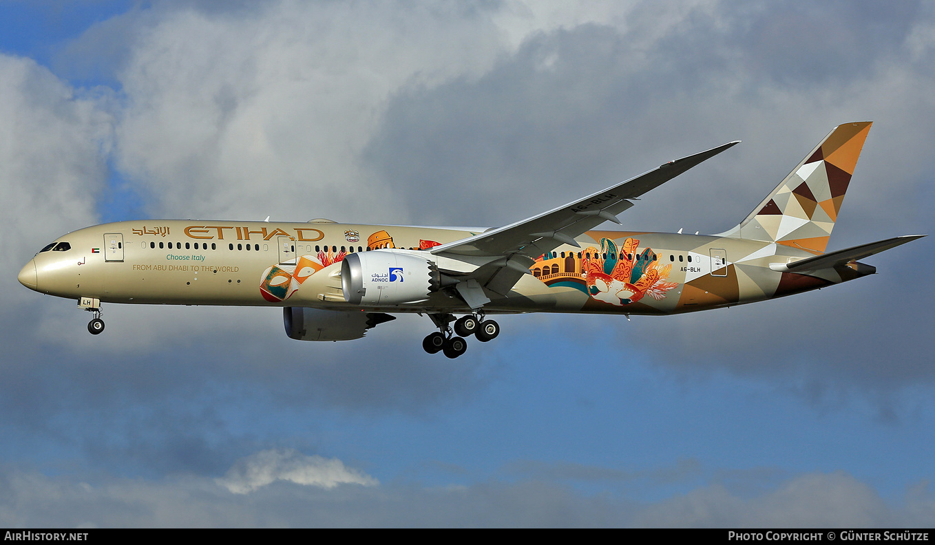 Aircraft Photo of A6-BLH | Boeing 787-9 Dreamliner | Etihad Airways | AirHistory.net #281095