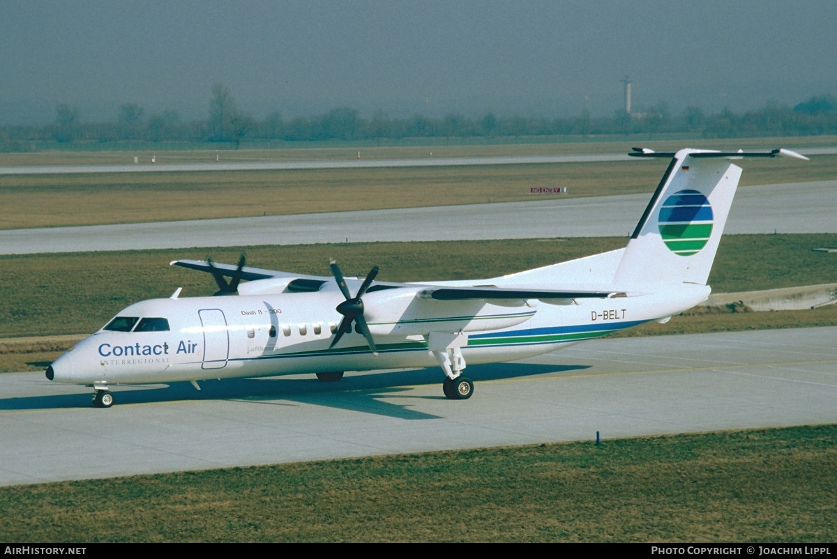 Aircraft Photo of D-BELT | De Havilland Canada DHC-8-311 Dash 8 | Contact Air Interregional | AirHistory.net #281104