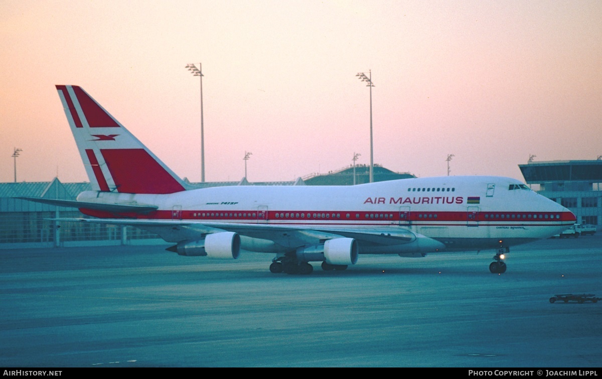 Aircraft Photo of 3B-NAQ | Boeing 747SP-27 | Air Mauritius | AirHistory.net #281112