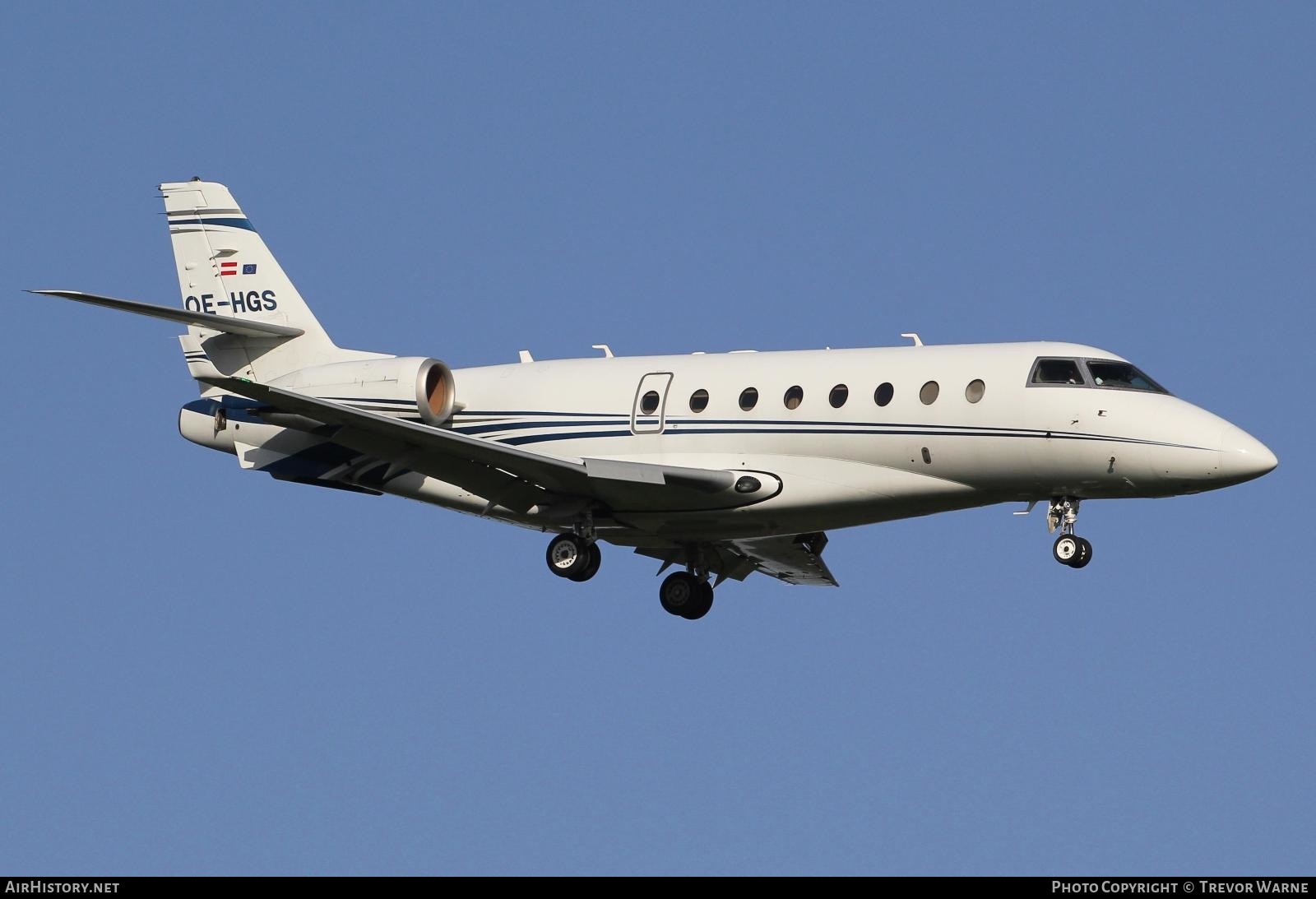 Aircraft Photo of OE-HGS | Israel Aircraft Industries Gulfstream G200 | AirHistory.net #281123