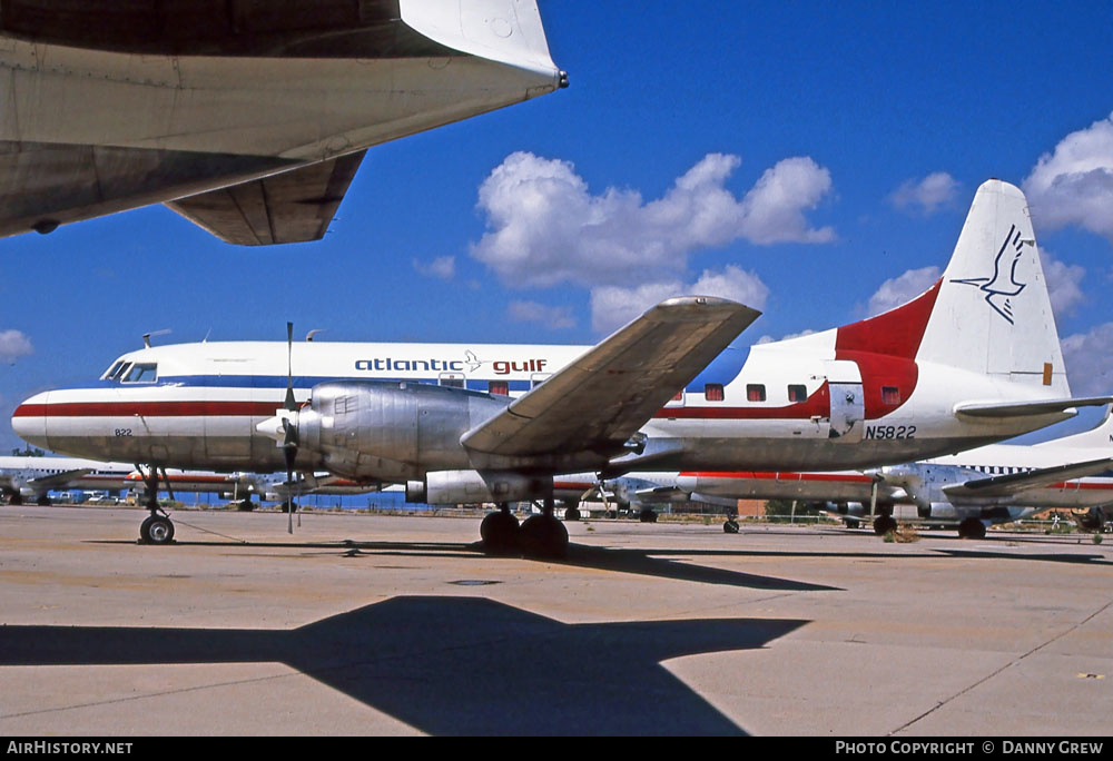 Aircraft Photo of N5822 | Convair 580 | Atlantic Gulf Airlines | AirHistory.net #281137