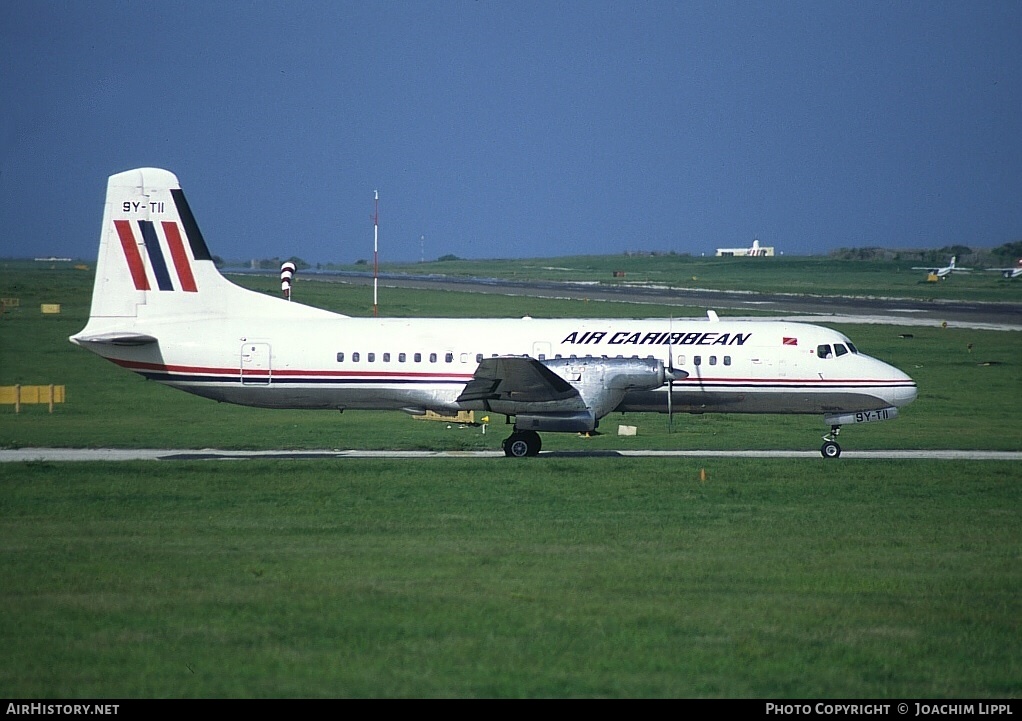 Aircraft Photo of 9Y-TII | NAMC YS-11A-500 | Air Caribbean | AirHistory.net #281142