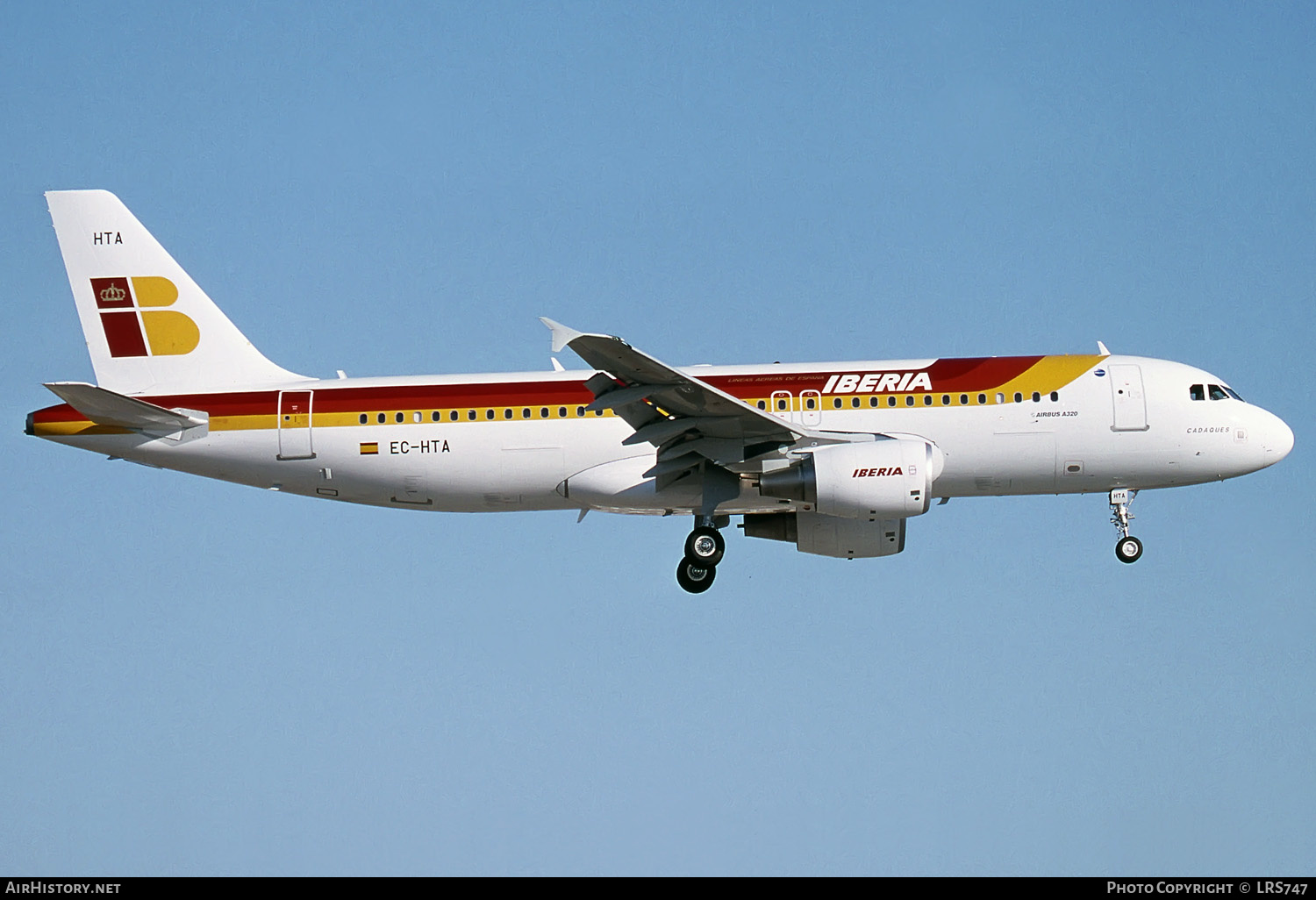 Aircraft Photo of EC-HTA | Airbus A320-214 | Iberia | AirHistory.net #281150